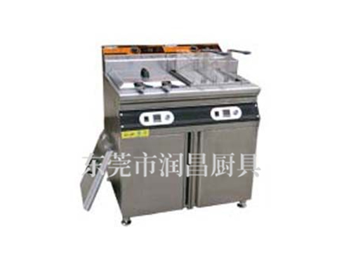 双缸四筛深缸电炸炉